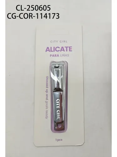 Alicate Cortauñas Acero Inoxidable City Girl Profesional