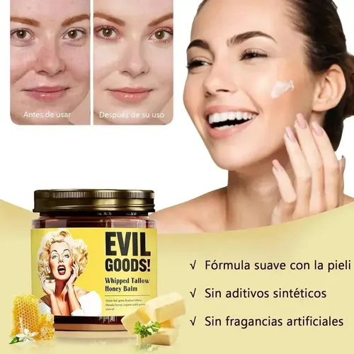 Crema De Sebo De Res Y Miel 120g Vidrio