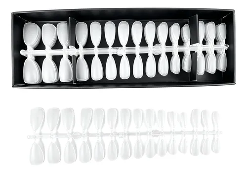 Tips Postizas Almendra Soft Gel Para Manicura 240pcs