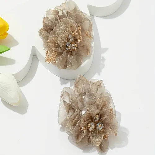 Yhyf Coletas De Gasa Con Estrellas – 2 Piezas Elegantes Yf