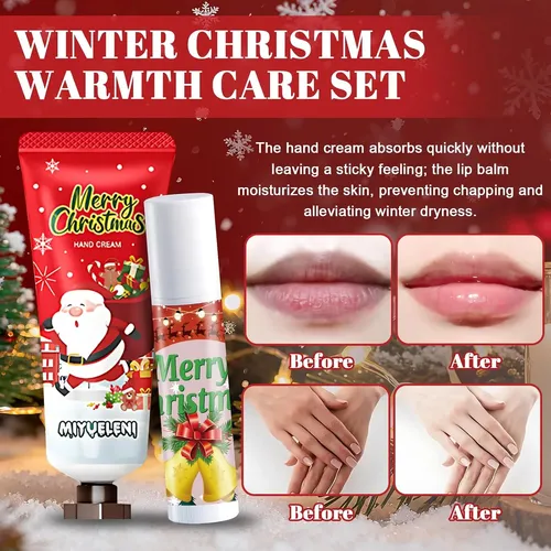 Bálsamo Labial Navideño A Granel De Jaojao, Crema De Manos N