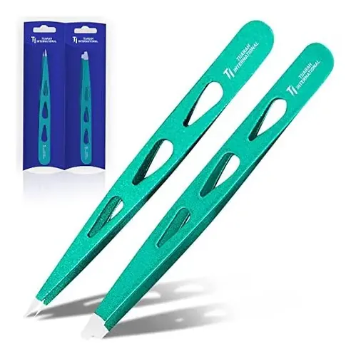 Set De Pinzas Profesionales Para Cejas