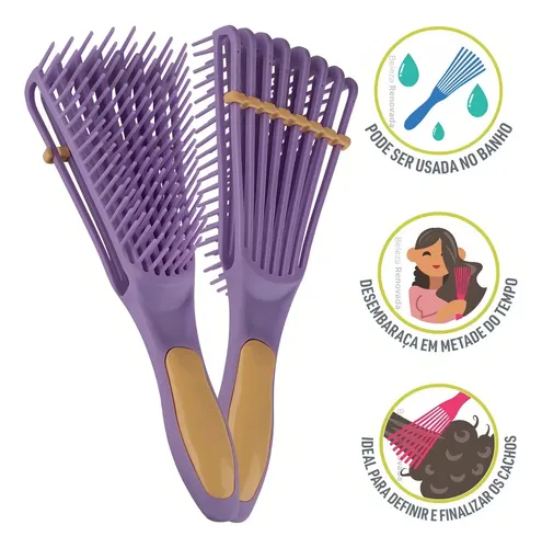 Cepillo De Pelo Caracol Dompel Pulpo