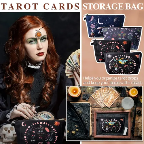 Bolsa De Maquillaje Xuniea Witch Moon 4 Unidades Con Cremall