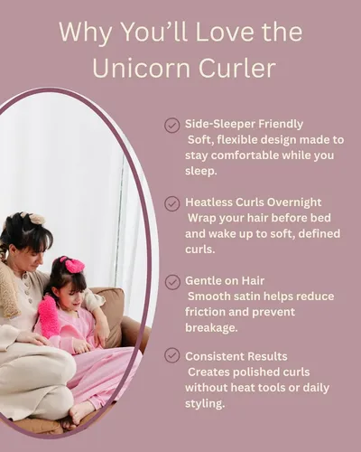 Rodillo De Pelo Blairco. Colorete Lavable Unicorn Sherpa