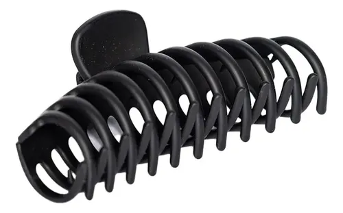 Broche De Pelo Grande Xl Extra Large Teo Negro Negro