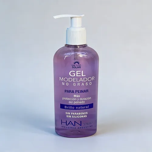 Han Gel Modelador No Graso Para Rulos Sin Parabenos 375ml