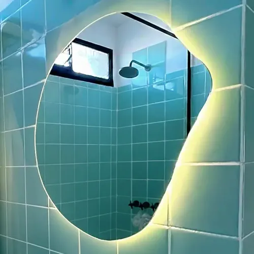 Espejos Led Para Baño, Espejo Con Forma Irregular. Exclusivo Pulido