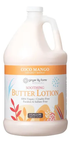 Loción Manteca Calmante De Botanicals De Ginger Lily Farm Co