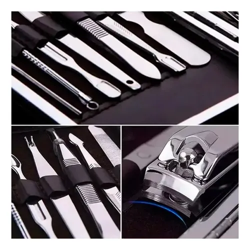 Set Manicura Pedicura 12 Piezas Cuidado Personal P2ns