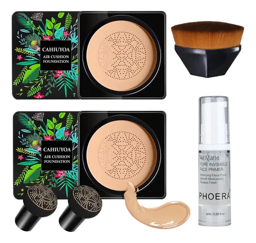Cahiuyoa Set 2 Cc Cream Air Cushion Mushroom Head