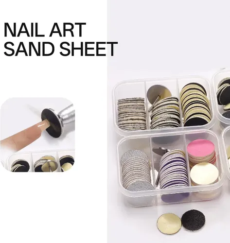 X 200pcs Poda Disco Para Manicure Y Pedicura De Uñas W