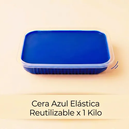 Cera Azul Ultra Elastica Depilacion Azuleno Sistema Español