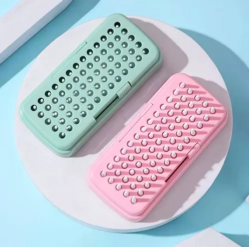 Cepillo De Baño Para Cabello Masajeador Silicona Limpieza
