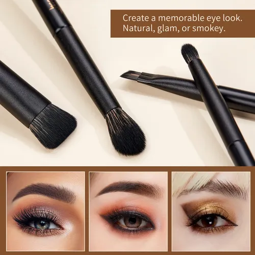 Set De Brochas De Maquillaje Jessup T336 14 Piezas De Fibra