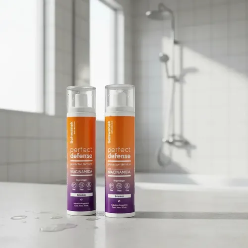 Kit X 2 Protector Térmico Schwanek 95 Ml Hidratante Antifrizz Extra Brillo Ideal Playa Alisado Pre Y Post Planchita Desenredante Repara El Cabello Dañado Y Da Brillo Instantáneo