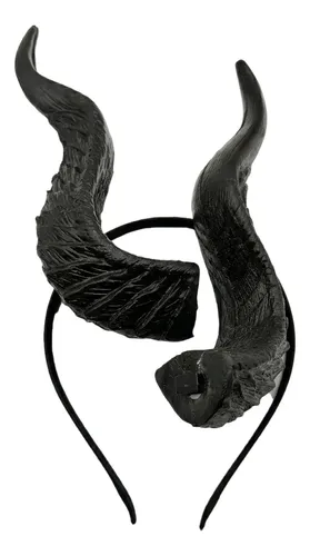 Diadema Con Forma De Cuerno Con Disfraz De Halloween Para Fi Rojo