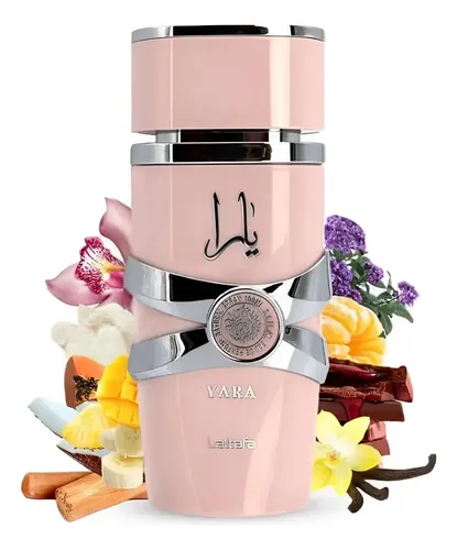Perfume Lattafa Yara Pink Rosa Tradicional 100 Ml Mujer