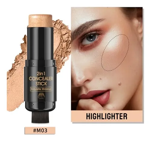Barra De Maquillaje Iluminadora W3w, Iluminadores En Crema 2