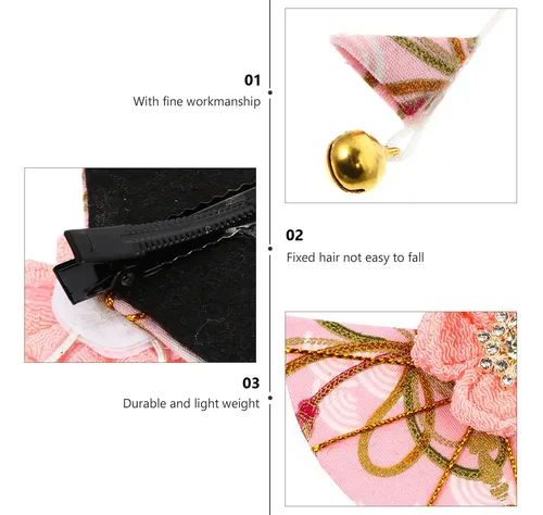 Pinza Para El Pelo Japonés Con Borlas Para Kimono Para Mujer