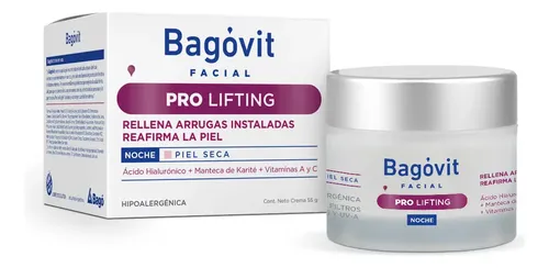 Crema Antiarrugas Reafirmante Bagóvit Facial Pro Lifting Noc