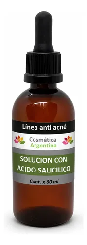 Ac Salicilico Acne Facial Cuerpo Gluteo Poros Dilatados 60ml