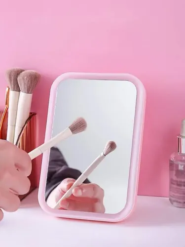Espejo Led Rectangular Maquillaje Pilas Usb