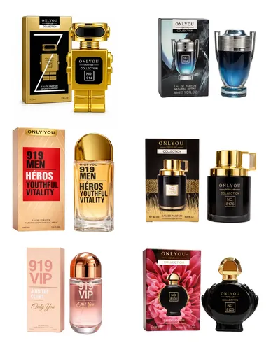 Kit Perfumes Surtidos Mujer Hombre Unisex Modelos Variados