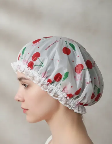 Gorro De Baño Impermeable Estampado Para Uso Diario