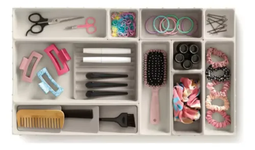 Organizador de Cajón Encastrable x10 para Maquillaje y Oficina Oh My Shop
