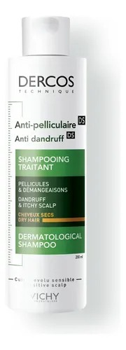 Dercos Shampoo Anticaspa Seca 200ml Vichy