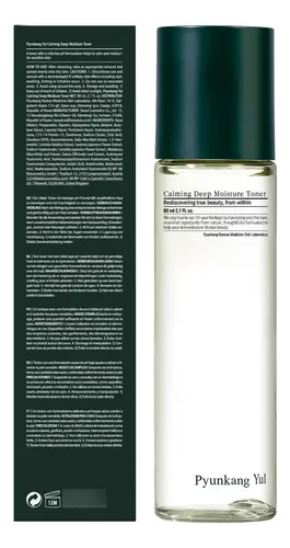 Tónico Hidratante Calmante Pyunkang Yul, 80 Ml, Aha Pha
