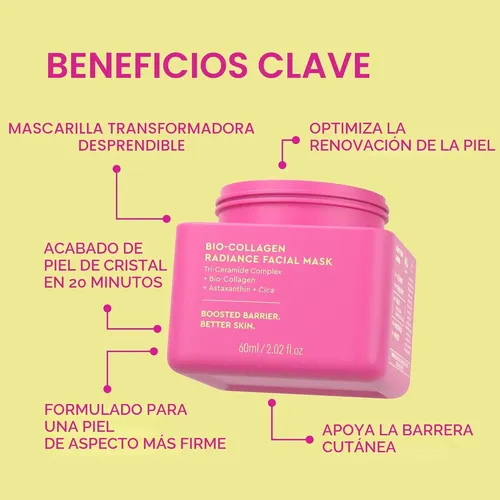 Byoma Máscara De Lamina Facial Bio-collagen-piel De Vidrio