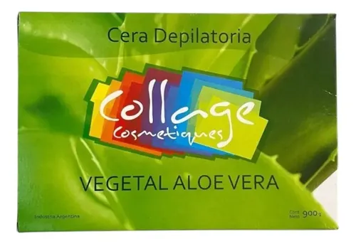 Cera Depilatoria Profesional Aloe Vera X 6u Collage 900 Gr
