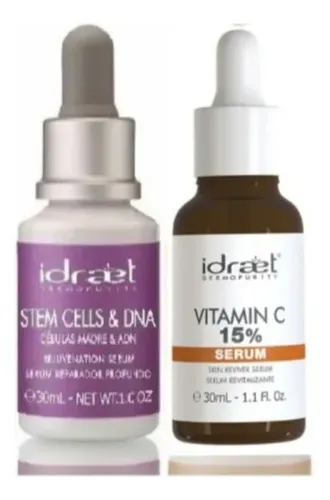 Promo X 2 Células Madres+ Vitamina C Serum Idraet