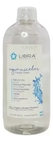 Agua Micelar Libra Cosmetica X 500ml