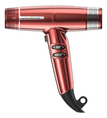 Secador De Pelo Gama Iq Lite Ultra Liviano Profesional Color Rojo