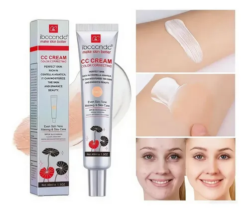 Crema Cc Ibcccndc Maquillaje Y Cuidado Facial 40ml Todo Tipo De Piel Día/noche