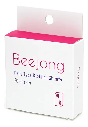 Papel Absorbente De Grasa Beejong 50 Unidades Anti Brillo Co