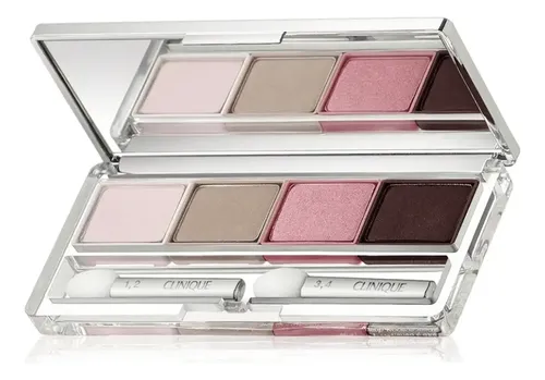 Clinique Paleta De Sombras Para Parpados 4 Tonos Color de la sombra Pink Chocolate