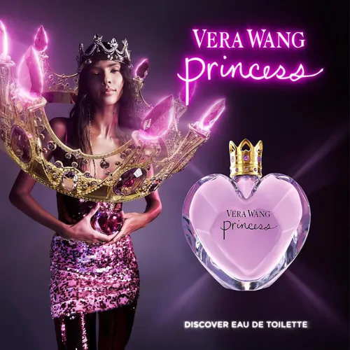 Perfume Vera Wang Princess De Vera Wang, Eau De Toilette Para Mujer, 3.4 Onzas Líquidas