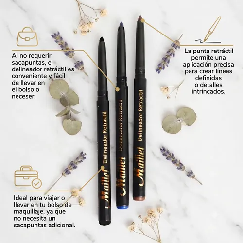 Contorno Corrector En Barra Y Delineador Retráctil De Ojos