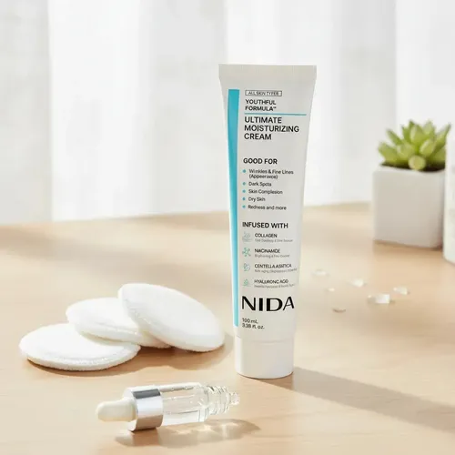 Crema Facial Hidratante Nida Youthful 100 Ml Todo Tipo De Piel