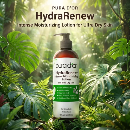 Loción Hidratante Pura D’or 473ml Cacao Y Manteca De Karité