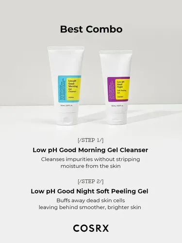 Cosrx Low Ph Good Morning Gel Limpiador X150ml Sensible Día