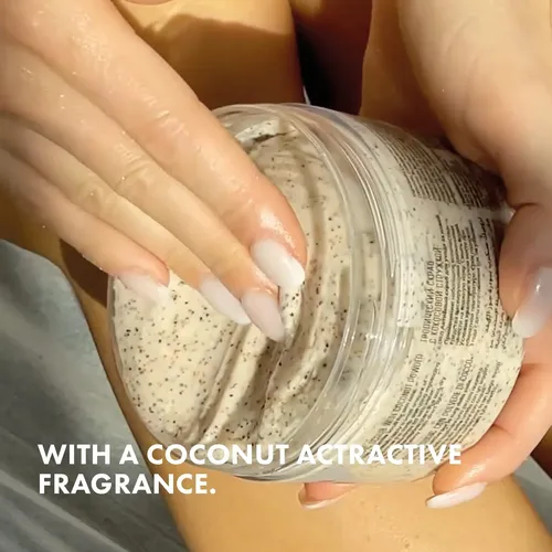 Exfoliante Corporal Italwax 250ml Cáscara De Coco