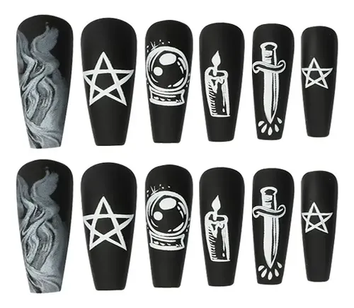 Xw. Aflorish- Largo Ballet Negro Blanco Graffiti
