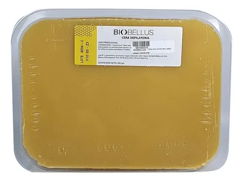 5 Kilos De Cera Depilatoria Marca Biobellus (vegetal O Miel)