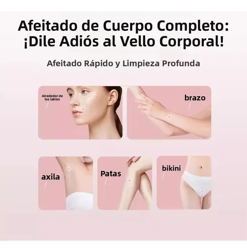 Depiladora Eléctrica Para Mujer Y Depilación De Bikini.