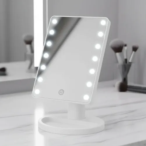 Espejo Para Maquillaje Con Luz Led
